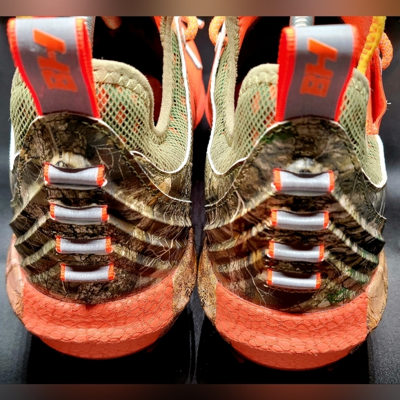 Under Armour Harper 5 Low AA ST Orange/RealTree Camo Baseball Cleats Sz 14 Men - Picture 6 of 12